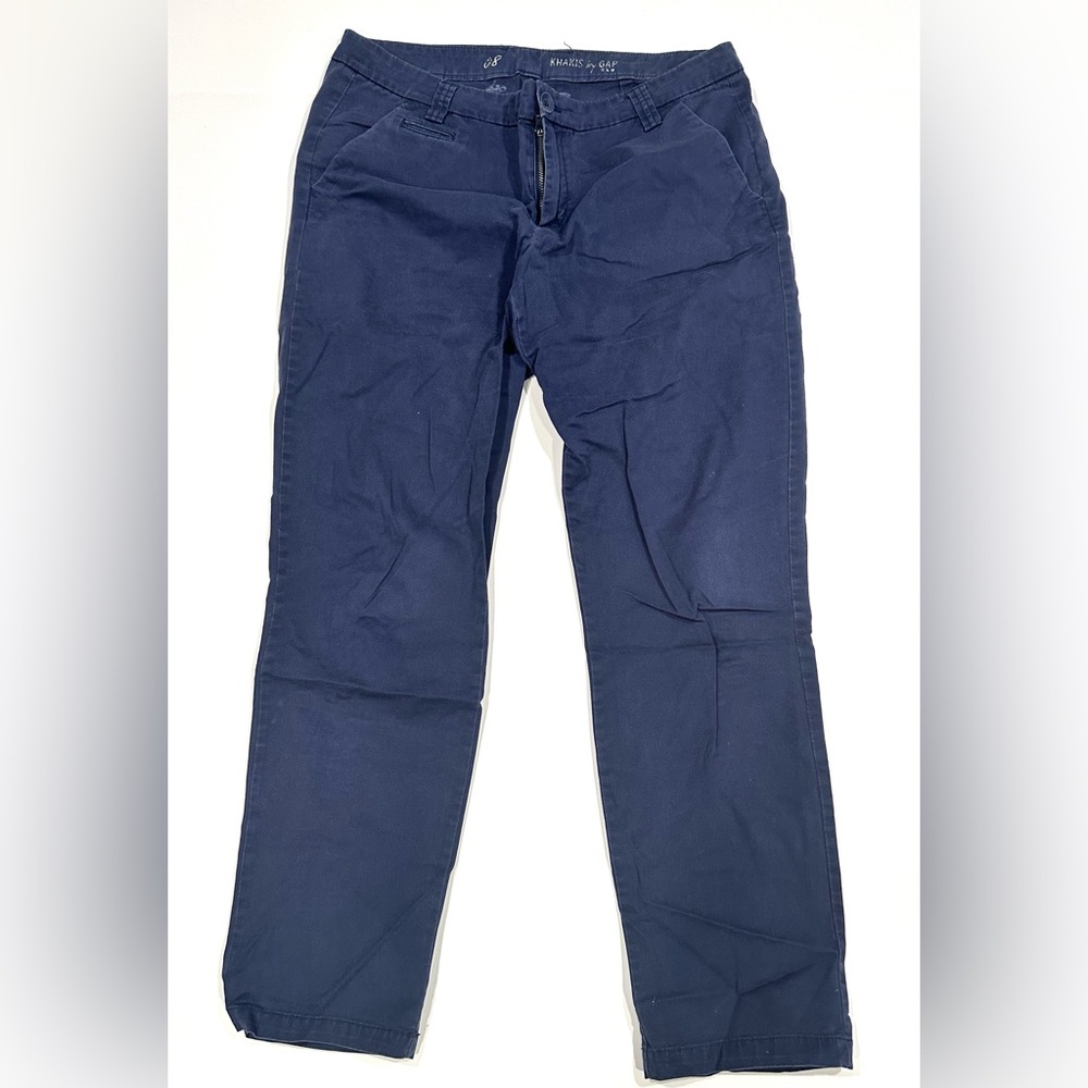 Size 8 Navy Blue Khakis by Gap Pants